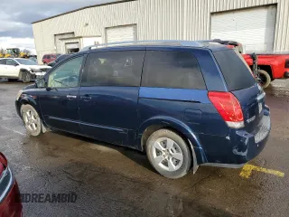 2007 Nissan Quest S with VIN 5N1BV28U37N116427, listed as a Copart auction lot 44795135 with 143,323 mi miles and Clean Title. Bid and sale history available at carsss.com. Image 2.