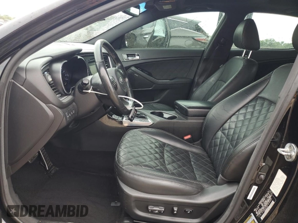 2015 Kia Optima SX Turbo with VIN 5XXGR4A60FG394041, listed as a Copart auction lot 60543135 with 129,130 mi miles and Clean title. Bid and sale history available at DreamBid. Image 7.