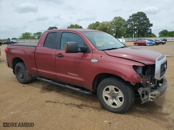 2007 Toyota Tundra SR5 with VIN 5TFBV54107X004206, listed as a Copart auction lot 50962215 with 320,831 mi miles and Salvage Title. Bid and sale history available at carsss.com. Image 4.