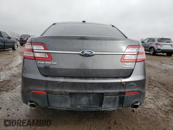 2015 Ford Taurus SEL with VIN 1FAHP2E8XFG104350, listed as a Copart auction lot 49139655 with 161,857 mi miles and Salvage title. Bid and sale history available at DreamBid. Image 6.