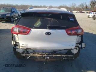 2017 Kia Niro Touring Launch Edition with VIN KNDCC3LC0H5058507, listed as a Copart auction lot 46480425 with 81,940 mi miles and Non Repairable. Bid and sale history available at carsss.com. Image 6.