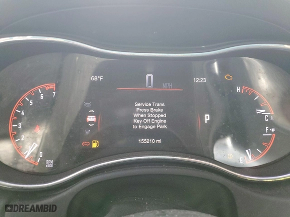 2017 Dodge Durango SXT with VIN 1C4RDHAG6HC643467, listed as a Copart auction lot 42723525 with 155,210 mi miles and Salvage Title. Bid and sale history available at carsss.com. Image 9.
