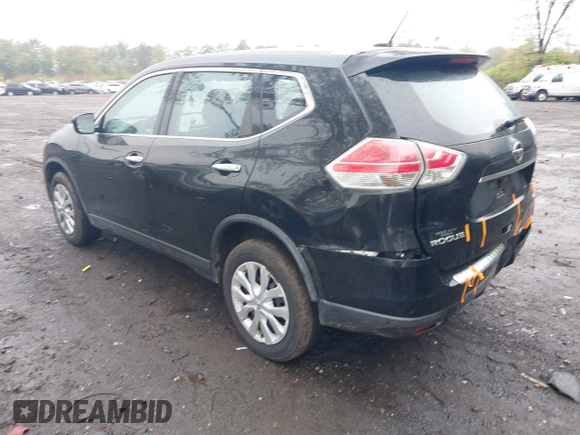 2015 Nissan Rogue SV with VIN KNMAT2MV9FP588090, listed as a IAAI auction lot 42132606 with 107,518 mi miles and . Bid and sale history available at carsss.com. Image 3.