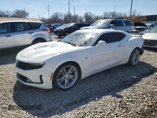 2021 Chevrolet Camaro 1LT with VIN 1G1FB1RX7M0106843, listed as a Copart auction lot 49302105 with 94,890 mi miles and Salvage Title. Bid and sale history available at carsss.com. Image 1.