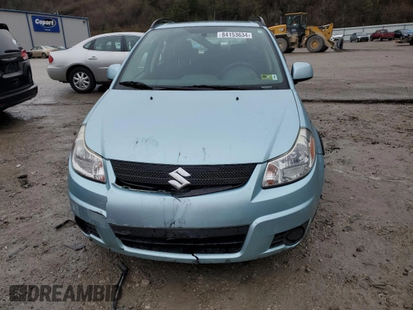 2009 Suzuki SX4 Man AWD with VIN JS2YB413796204498, listed as a Copart auction lot 84153634 with 137,095 mi miles and Salvage Title. Bid and sale history available at carsss.com. Image 5.