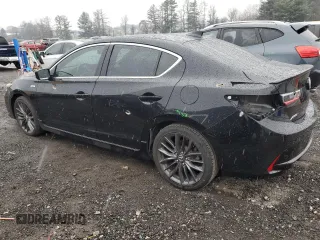 2020 Acura ILX w/Premium/A-SPEC Pkg with VIN 19UDE2F81LA008538, listed as a Copart auction lot 84619724 with 38,610 mi miles and Salvage Title. Bid and sale history available at carsss.com. Image 2.