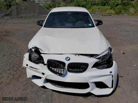 2018 BMW M2 with VIN WBS1J5C59JVE51725, listed as a Copart auction lot 65494514 with 32,426 mi miles and Salvage Title. Bid and sale history available at carsss.com. Image 5.