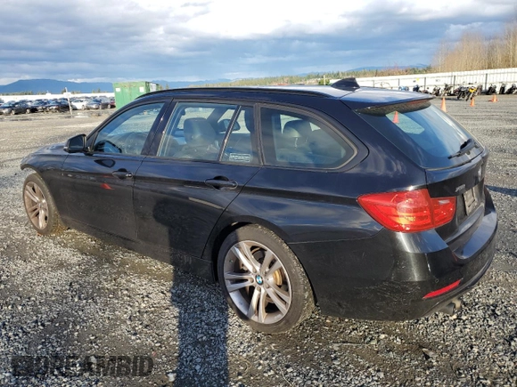 2014 BMW 3 Series 328i xDrive with VIN WBA3G7C54EKN36743, listed as a Copart auction lot 82015554 with 128,503 mi miles and Salvage Title. Bid and sale history available at carsss.com. Image 2.