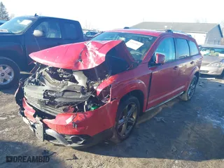2017 Dodge Journey Crossroad Plus with VIN 3C4PDCGG7HT553993, listed as a IAAI auction lot 41460861 with NaN miles. Bid and sale history available at carsss.com. Image 17.
