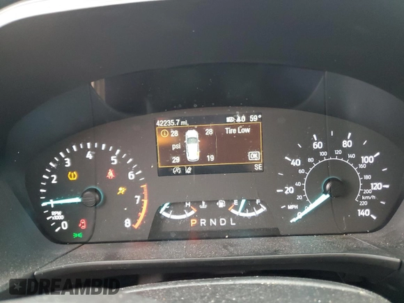 2022 Ford Escape SE с VIN 1FMCU9G64NUA49097, выставлен на аукционе Copart как лот 58494255 с пробегом 42 235 миль миль и Чистый • Clean title. История ставок и продаж доступна на DreamBid. Изображение 9.