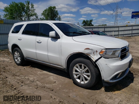2014 Dodge Durango SXT z VIN 1C4RDJAG1EC539827, wystawiony jako Copart lot #56727355 z przebiegiem 177 987 mil mil oraz Czysty tytuł • Clean title. Historia ofert i sprzedaży dostępna na DreamBid. Obrazek 4.