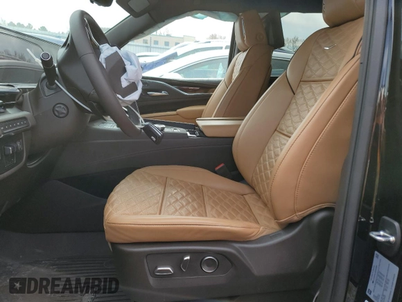 2024 Cadillac Escalade 4WD Sport with VIN 1GYS4FKL4RR310968, listed as a Copart auction lot 48261475 with 5,389 mi miles and Salvage title. Bid and sale history available at DreamBid. Image 7.