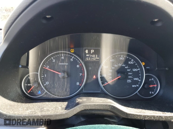 2013 Subaru Legacy 2.5i Sport with VIN 4S3BMBG65D3027962, listed as a Copart auction lot 80767304 with 153,140 mi miles and Salvage Title. Bid and sale history available at carsss.com. Image 9.