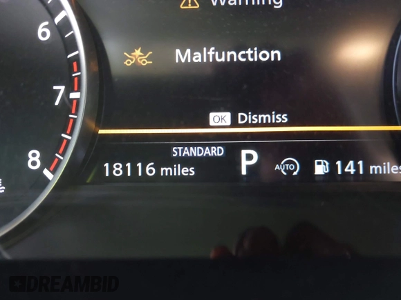 2023 Nissan Pathfinder S with VIN 5N1DR3AA7PC264417, listed as a IAAI auction lot 41892386 with 18,116 mi miles and . Bid and sale history available at DreamBid. Image 15.