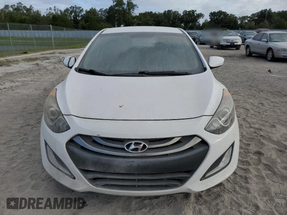 2013 Hyundai Elantra GT with VIN KMHD35LE5DU125664, listed as a Copart auction lot 76659154 with 0 mi miles and Non Repairable. Bid and sale history available at carsss.com. Image 5.