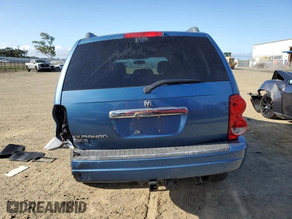 2004 Dodge Durango Limited z VIN 1D8HB58N44F112489, wystawiony jako Copart lot #58348355 z przebiegiem 163 856 mil mil oraz Szkoda całkowita • Salvage title. Historia ofert i sprzedaży dostępna na DreamBid. Obrazek 6.