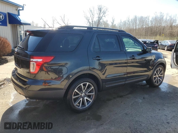 2015 Ford Explorer XLT with VIN 1FM5K7D85FGA64362, listed as a Copart auction lot 50037985 with 169,622 mi miles and Non Repairable. Bid and sale history available at carsss.com. Image 3.