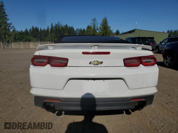 2022 Chevrolet Camaro 1LT with VIN 1G1FB3DX1N0109175, listed as a Copart auction lot 62867284 with 34,321 mi miles and Salvage Title. Bid and sale history available at carsss.com. Image 6.