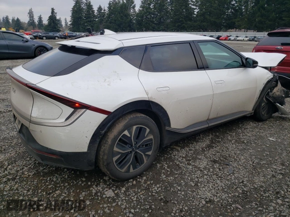 2023 Kia EV6 Wind with VIN KNDC3DLC3P5105274, listed as a Copart auction lot 88316105 with 22,145 mi miles and Salvage Title. Bid and sale history available at carsss.com. Image 3.