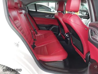2018 Alfa Romeo Giulia Ti with VIN ZARFAECNXJ7574745, listed as a IAAI auction lot 41809543 with 69,372 mi miles. Bid and sale history available at carsss.com. Image 8.