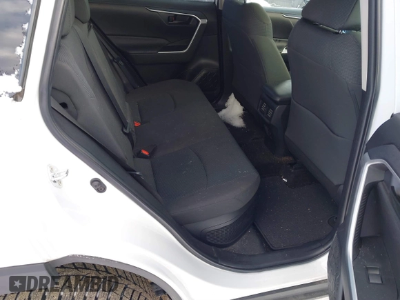 2021 Toyota RAV4 Hybrid LE with VIN 4T3LWRFV9MU047628, listed as a IAAI auction lot 41335589 with 36,748 mi miles. Bid and sale history available at carsss.com. Image 8.