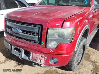 2013 Ford F-150 XL with VIN 1FTFW1EFXDKE45786, listed as a IAAI auction lot 41500157 with 138,434 mi miles. Bid and sale history available at carsss.com. Image 6.
