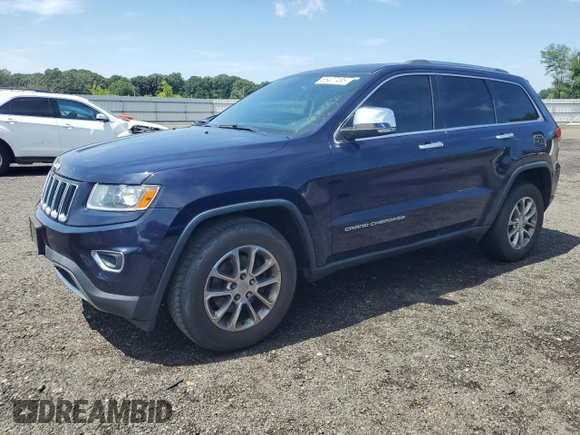 2014 Jeep Grand Cherokee Limited z VIN 1C4RJFBG1EC274895, wystawiony jako Copart lot #65407495 z przebiegiem 219 839 mil mil oraz Czysty tytuł • Clean title. Historia ofert i sprzedaży dostępna na DreamBid. Obrazek 1.