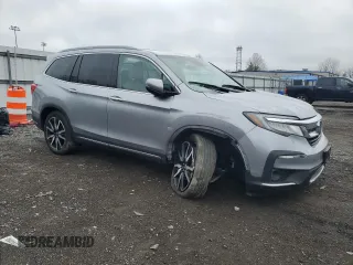 2019 Honda Pilot Touring 7-Passenger with VIN 5FNYF6H69KB064507, listed as a Copart auction lot 51753475 with 0 mi miles and Salvage Title. Bid and sale history available at carsss.com. Image 4.