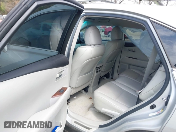 2012 Lexus RX with VIN 2T2ZK1BA9CC083530, listed as a IAAI auction lot 41943370 with 172,474 mi miles and . Bid and sale history available at carsss.com. Image 8.