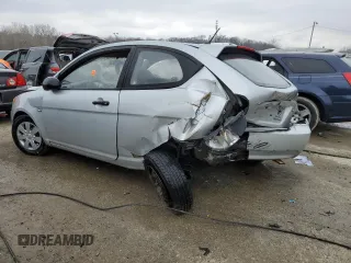 2007 Hyundai Accent GS with VIN KMHCM36C17U041160, listed as a Copart auction lot 45199895 with 225,096 mi miles and Non Repairable. Bid and sale history available at carsss.com. Image 2.