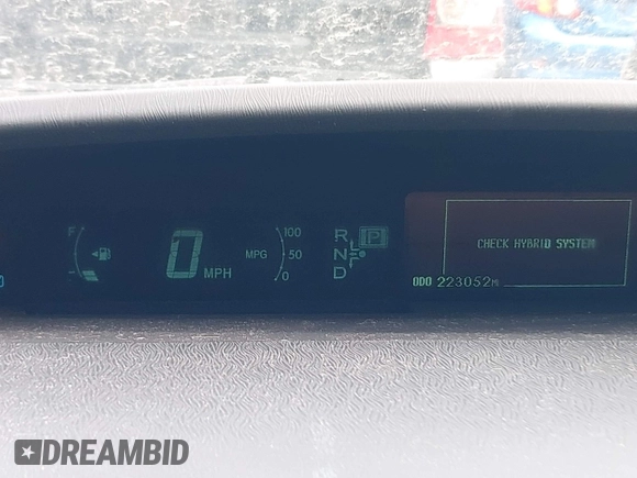 2010 Toyota Prius II z VIN JTDKN3DUXA0051810, wystawiony jako IAAI lot #42472793 z przebiegiem 223 052 mil mil oraz . Historia ofert i sprzedaży dostępna na DreamBid. Obrazek 7.