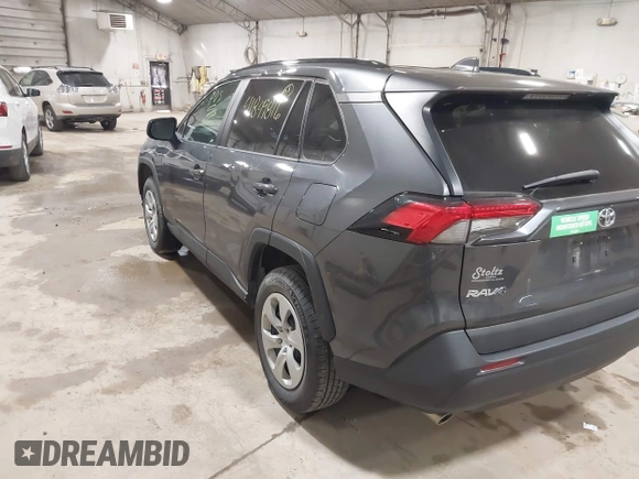 2019 Toyota RAV4 LE with VIN 2T3F1RFV4KC036501, listed as a IAAI auction lot 41849816 with 44,370 mi miles. Bid and sale history available at carsss.com. Image 3.