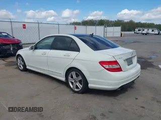2011 Mercedes-Benz C 300 Sport with VIN WDDGF8BB5BR151334, listed as a IAAI auction lot 42083586 with 184,963 mi miles and . Bid and sale history available at DreamBid. Image 3.