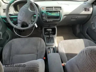 2000 Honda Civic VP with VIN 2HGEJ6612YH502054, listed as a Copart auction lot 53097445 with 171,322 mi miles and Salvage Title. Bid and sale history available at carsss.com. Image 8.