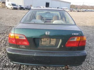 2000 Honda Civic VP with VIN 2HGEJ661XYH597401, listed as a Copart auction lot 47554195 with 156,681 mi miles and Salvage Title. Bid and sale history available at carsss.com. Image 6.
