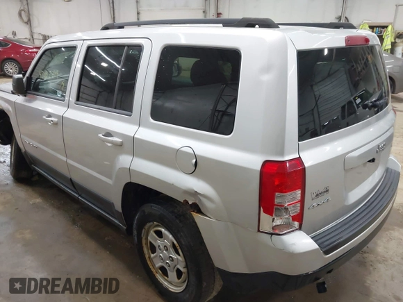 2013 Jeep Patriot Sport z VIN 1C4NJRBBXDD263102, wystawiony jako IAAI lot #42082219 z przebiegiem 102 744 mil mil oraz . Historia ofert i sprzedaży dostępna na DreamBid. Obrazek 3.