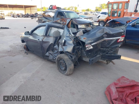2013 Toyota Corolla L with VIN 5YFBU4EE8DP222631, listed as a IAAI auction lot 39698117 with 1 mi miles. Bid and sale history available at carsss.com. Image 3.