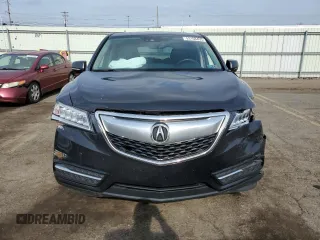 2016 Acura MDX w/Tech with VIN 5FRYD4H43GB036376, listed as a Copart auction lot 53168455 with 103,725 mi miles and Salvage Title. Bid and sale history available at carsss.com. Image 5.