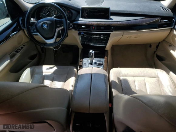 2015 BMW X5 sDrive35i with VIN 5UXKR2C59F0H35121, listed as a Copart auction lot 50539545 with 128,042 mi miles and Clean Title. Bid and sale history available at carsss.com. Image 8.