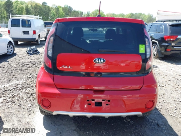 2018 Kia Soul + with VIN KNDJP3A53J7612357, listed as a IAAI auction lot 41994031 with 147,353 mi miles. Bid and sale history available at carsss.com. Image 16.