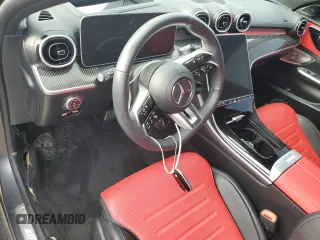 2024 Mercedes-Benz C 43 AMG with VIN W1KAF8HB5RR194188, listed as a Copart auction lot 77616334 with Not provided miles and Non repairable. Bid and sale history available at DreamBid. Image 8.