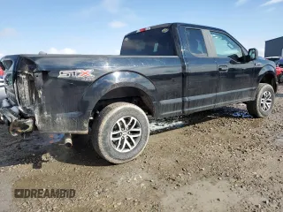 2018 Ford F-150 XL with VIN 1FTEX1EP5JKC12119, listed as a Copart auction lot 46260685 with 161,053 mi miles and Salvage Title. Bid and sale history available at carsss.com. Image 3.