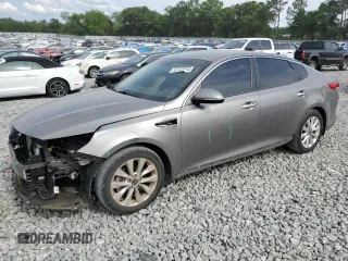 2018 Kia Optima LX z VIN 5XXGT4L30JG263799, wystawiony jako Copart lot #55140215 z przebiegiem 41 982 mil mil oraz Szkoda całkowita • Salvage title. Historia ofert i sprzedaży dostępna na DreamBid. Obrazek 1.