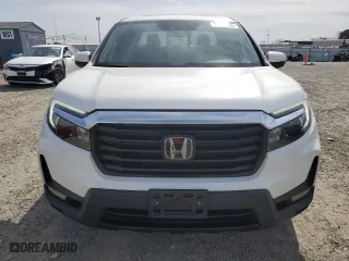 2021 Honda Ridgeline RTL-E with VIN 5FPYK3F7XMB019687, listed as a Copart auction lot 48424165 with 35,139 mi miles and Salvage Title. Bid and sale history available at carsss.com. Image 5.