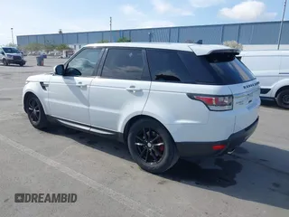 2015 Land Rover Range Rover Sport HSE with VIN SALWG2VF3FA618407, listed as a IAAI auction lot 41815295 with 86,009 mi miles and . Bid and sale history available at DreamBid. Image 3.