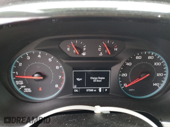2020 Chevrolet Traverse LS with VIN 1GNEVLKW3LJ178338, listed as a Copart auction lot 47040605 with 67,589 mi miles and Salvage Title. Bid and sale history available at carsss.com. Image 9.