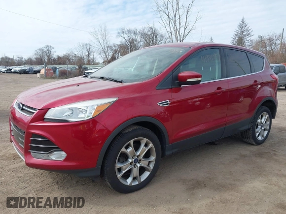 2013 Ford Escape SEL with VIN 1FMCU9H9XDUA81463, listed as a IAAI auction lot 41991257 with 102,867 mi miles and . Bid and sale history available at DreamBid. Image 2.