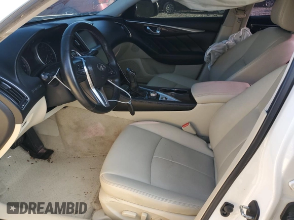 2018 Infiniti Q50 3.0t LUXE with VIN JN1EV7AP5JM357487, listed as a Copart auction lot 66489424 with 104,098 mi miles and Salvage Title. Bid and sale history available at carsss.com. Image 7.