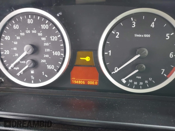 2004 BMW 5 Series 530i with VIN WBANA73524B047329, listed as a IAAI auction lot 41613554 with 240,000 mi miles and . Bid and sale history available at carsss.com. Image 7.