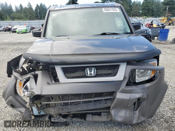 2004 Honda Element EX with VIN 5J6YH28564L011851, listed as a Copart auction lot 60641955 with 96,447 mi miles and Salvage title. Bid and sale history available at DreamBid. Image 5.